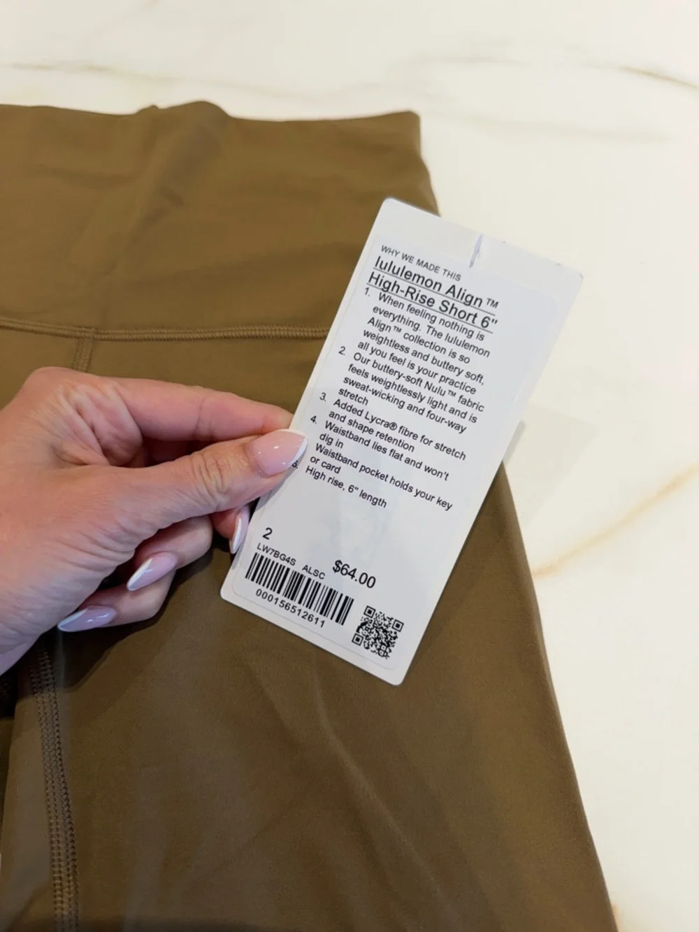 lululemon Align™ High-Rise Short 6